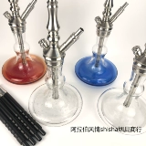 Аравия водяной дым Шиша высокий -одно из нержавеющей стали одноибочечной стержни KTV Сигаретная паста кальян кальян