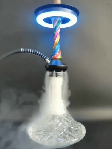 Арабская кальян Shisha Средняя одиночная трубка красочная шар