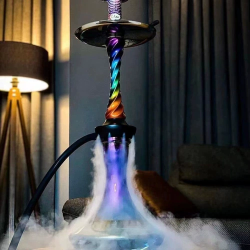 Арабская кальян Shisha Средняя одиночная трубка красочная шар
