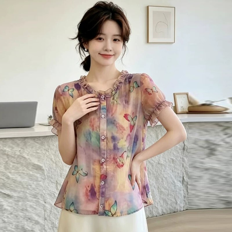 2026 New Summer Styles, This Year's Trendy Short-Sleeved Shirts, Unique and Beautiful Women's Tops That Look Great and Make You Look Younger 2026 New Summer Styles, This Year's Trendy Short-Sleeved Shirts, Unique and Beautiful Women's Tops That Look Great and Make You Look Younger