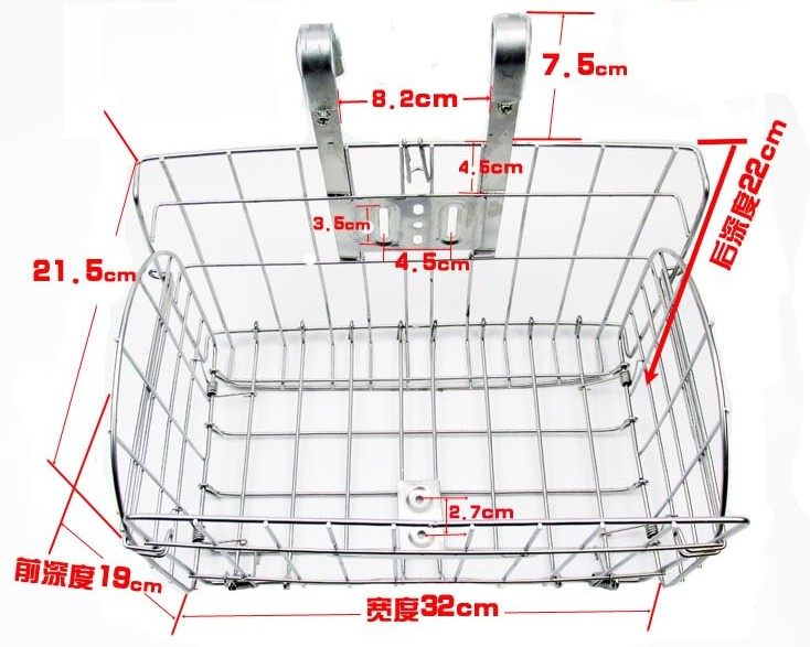 Panier pour vélo MINKE en métal - Ref 2257214 Image 8