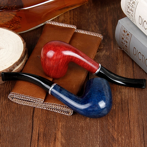 Италия импортирует Savinelli Rainbow P301L Shinkinmuki Tobacco, проводящие мужские подарки с прямой изогнутой световой конопкой