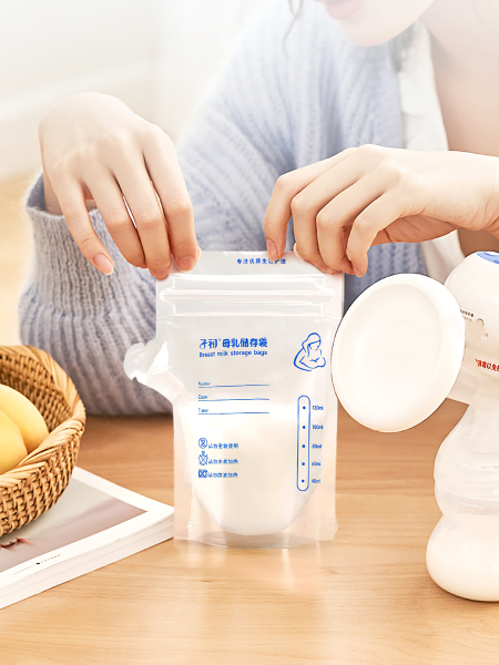 子初储奶袋冰箱母乳专用保鲜袋小容量存奶袋120ml冷冻袋保鲜奶袋 — 3