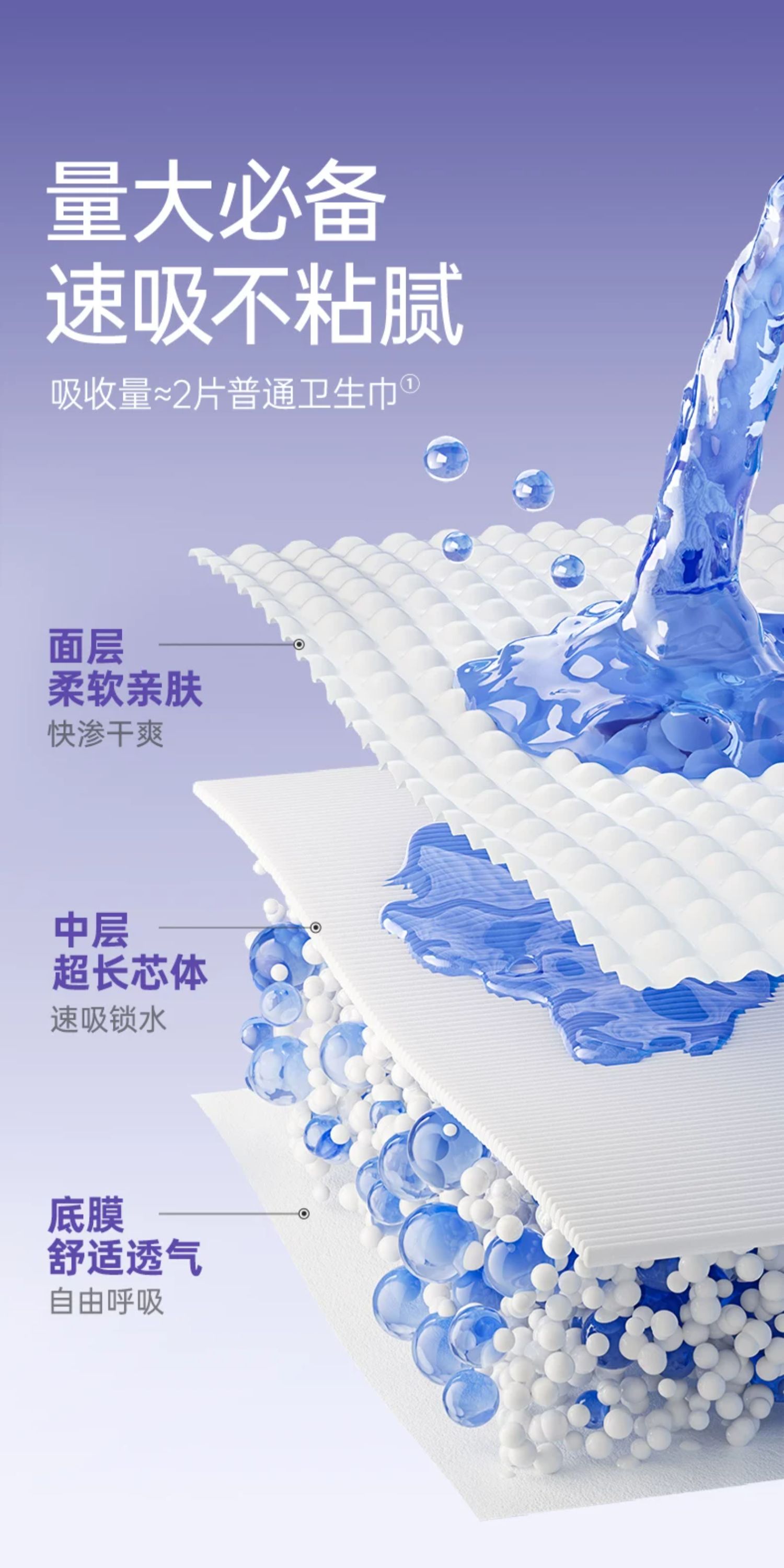 子初蚕丝安睡裤女经期防漏产妇卫生巾姨妈期安心裤亲肤透气薄款 — 34