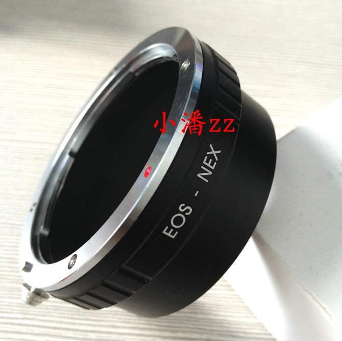 Application of EOS-SONY Sony (NEX3 NEX6) transfer ring Canon lens to Sony nex5 nex7