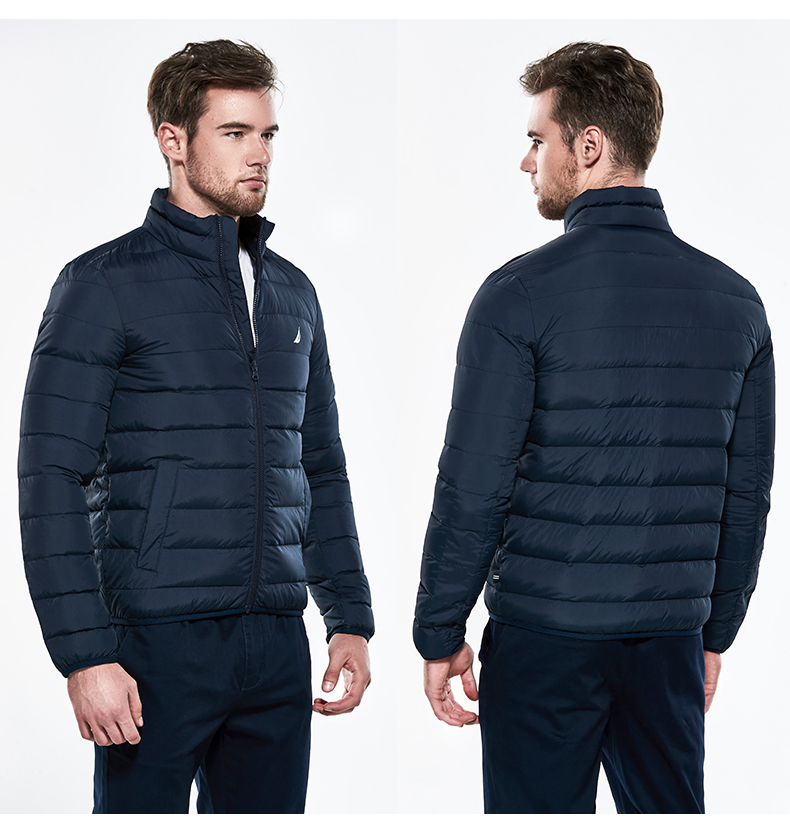 美国 NAUTICA 诺帝卡 男士短款羽绒服 图8