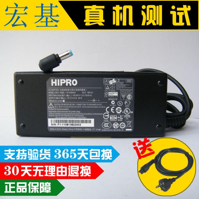 Original fit ACER Macro base HP-A0904A3 High efficiency HIPPO notebook power adapter 19V 4 74A-Taobao