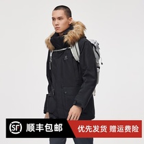 KAILAS Kailer Stone Down Jacket Mens Outdoor Long 650 Puff Thickened Warm Goose Down Jacket KG2033503