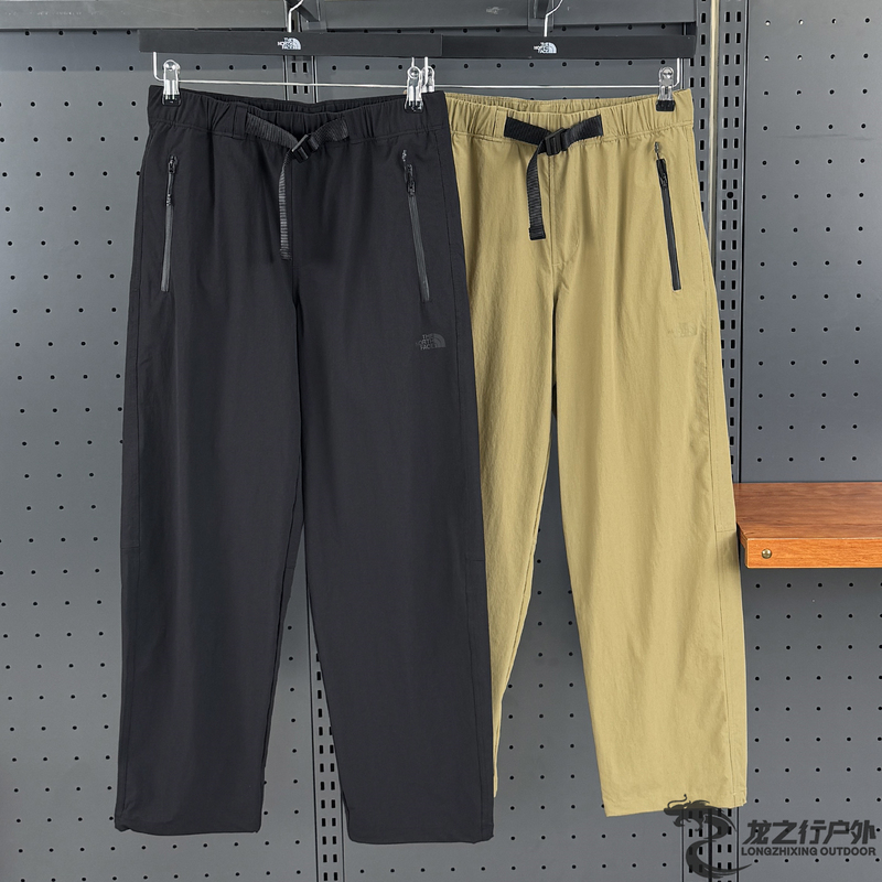 26 Spring/Summer New the North Face Outdoor Men's Pants Water-Repellent Casual Breathable Straight-Leg Trousers 8Dgf
