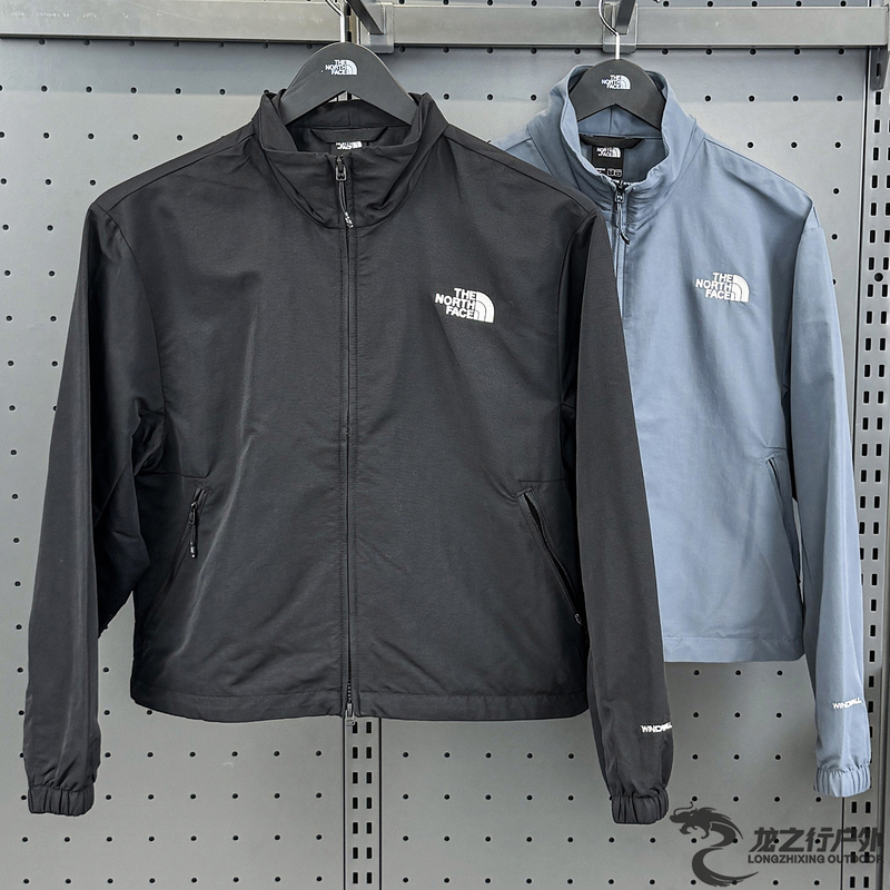 26 Spring/Summer New the North Face Women's Jacket Outdoor Sports Stand Collar Windproof Casual Coat 8Hqh 26 Spring/Summer New the North Face Women's Jacket Outdoor Sports Stand Collar Windproof Casual Coat 8Hqh