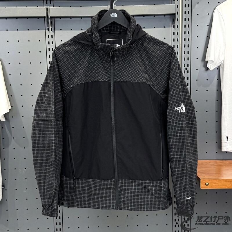 26 Spring/Summer New Thenorthface Outdoor Men's Water-Repellent Windproof Casual Hooded Jacket 8Enf
