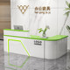 Front Desk Reception Desk Bar Counter Cashier Counter Service Counter Curved Counter Shop Small Fruit Store Supermarket Beauty Salon