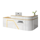 Front desk reception desk bar table cashier shop small counter desk arc fruit shop simple convenience store
