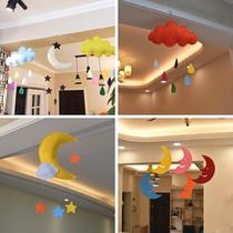 Minmin pendant start school baby baby room layout home childrens room shop decoration products roof wall decoration