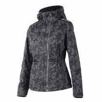 New womens windproof and cold lambskin waterproof printing fashion hooded cotton coat cotton coat casual top