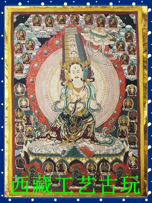 Tibetan hand painting 