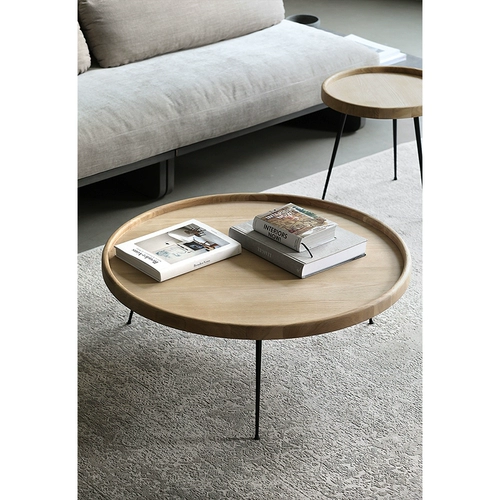 Специальное скандинавское выражение Norhor/Litr круглый дуб Комбинированный журнальный столик/японский стиль тихий ветер Оригинальный чайный стол k