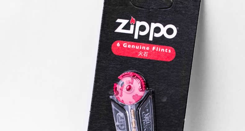 ZIPPO chính hãng cung cấp bật lửa Zippo quầy Flint (6 miếng) cacbua canxi có sẵn trong nửa năm - Bật lửa dupont chính hãng