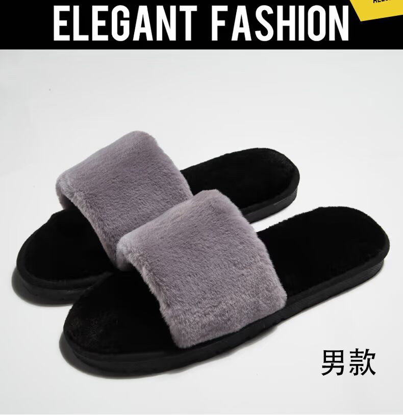 Giày cotton nữ từ khóa của bạn 2018 mới bằng da lộn tua bóng trong nhà không trơn trượt đôi giày đế xuồng - Trang chủ dep di trong nha