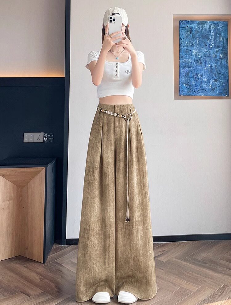 Китайцы одежда наборы 青溪燕君宋汉服夏季扎染刺绣上衣山本裙裤阔腿宋裤禅意新中式套装