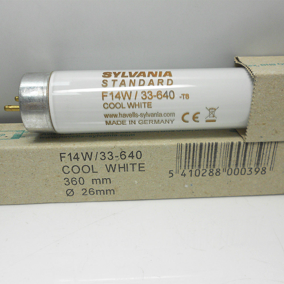 Sylvania F14W 33-640 T8 COOLWHITE F14W 840 F14W 133 Lamp