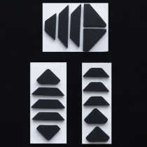 Mechanical keyboard foot stickers silicone non-slip mat for Black Widow Spider Ultimate Edition 2014 fantasy sports 87