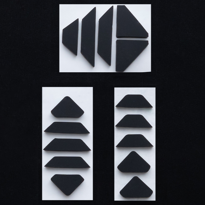 Mechanical Keyboard Foot Pads Silicone Anti-Slip Pads Suitable for Black Widow Spider Edition 2014 Symphony Competition 87