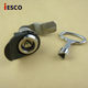 Iesco 304 Stainless Steel Electrical Box Lock Distribution Box Lock Switch Cabinet Door Lock Industrial Triangle Key Cam Lock