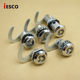 Iesco Electrical Box Lock Distribution Box Lock Triangle Key Tongue Lock Switch Cabinet Door Lock Hook Lock Piece Industrial Lock Core
