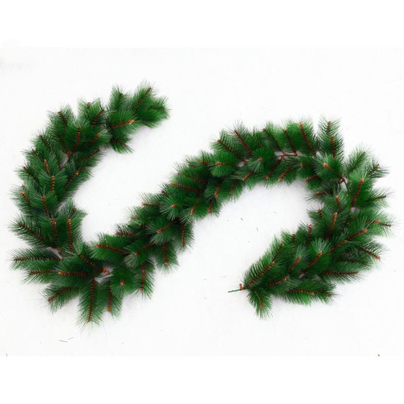 Christmas pine needle rattan decoration Encrypted rattan Hotel decoration Shopping mall door decoration Arch hanging decorative supplies