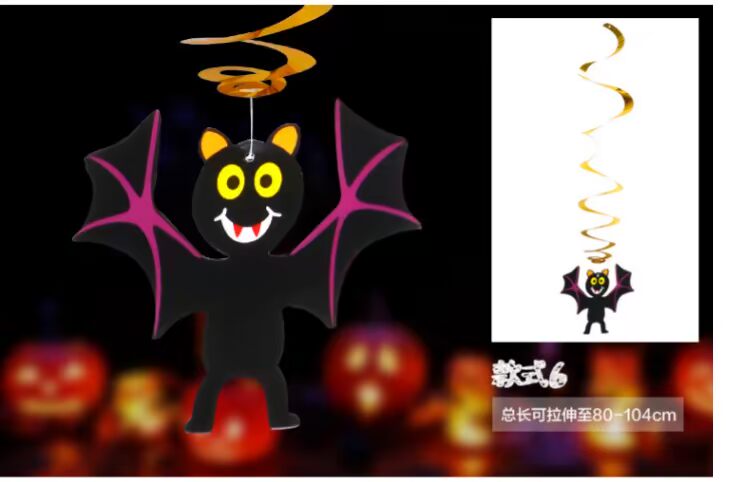Halloween Trang trí Bar Charm Pumpkin Ghost Spider Witch Trang trí Lễ hội Đồ dùng Cửa hàng Đạo cụ Treo Đồ trang trí - Sản phẩm Đảng / Magic / Hiệu suất 	phụ kiện cosplay kiếm