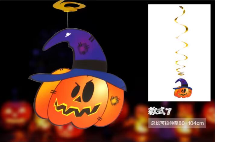 Halloween Trang trí Bar Charm Pumpkin Ghost Spider Witch Trang trí Lễ hội Đồ dùng Cửa hàng Đạo cụ Treo Đồ trang trí - Sản phẩm Đảng / Magic / Hiệu suất 	phụ kiện cosplay kiếm