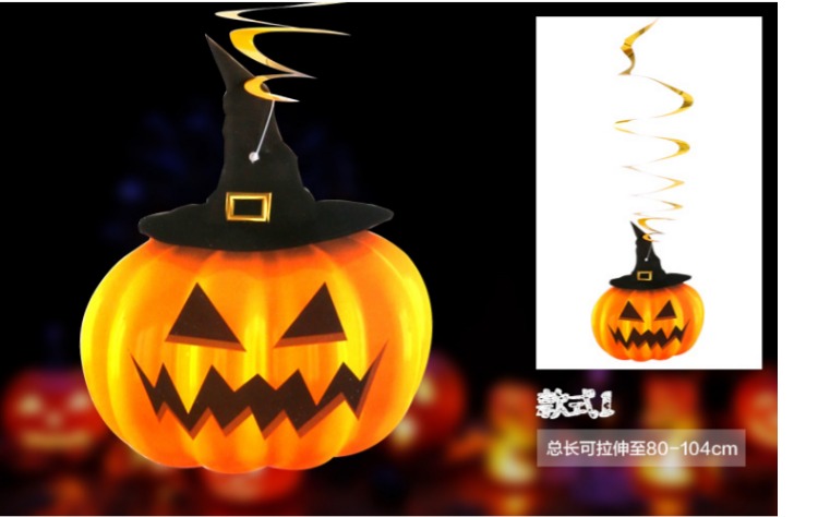 Halloween Trang trí Bar Charm Pumpkin Ghost Spider Witch Trang trí Lễ hội Đồ dùng Cửa hàng Đạo cụ Treo Đồ trang trí - Sản phẩm Đảng / Magic / Hiệu suất 	phụ kiện cosplay kiếm