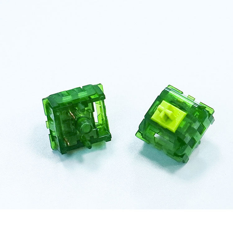 Вал 病毒轴 金粉轴客制化机械键盘轴体开关58g触发提前段落轴cherry 9148153971