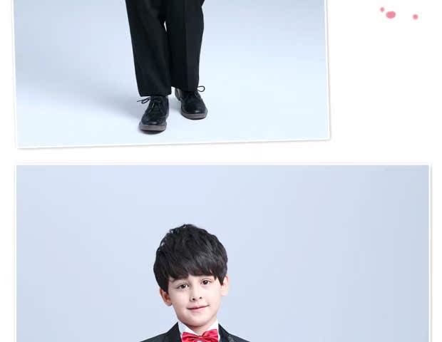 Lilan Duo boy dress hoa girl dress trẻ em phù hợp với tuxedo phù hợp với piano hiệu suất quần áo hiệu suất quần áo trẻ em đầm công chúa cho bé 1 tuoi