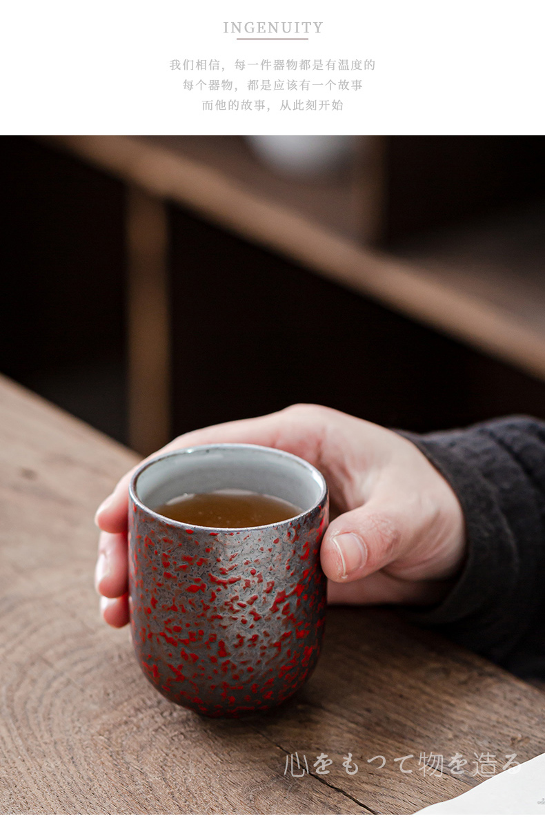 Japanese glass ceramic cup large restoring ancient ways the hotel home straight ultimately responds a cup of tea cup masters cup