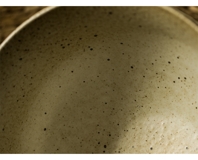 Japanese checking coarse pottery bowl do old hotel tableware ceramic bowl porringer ocean 's household rice bowls bowl of microwave