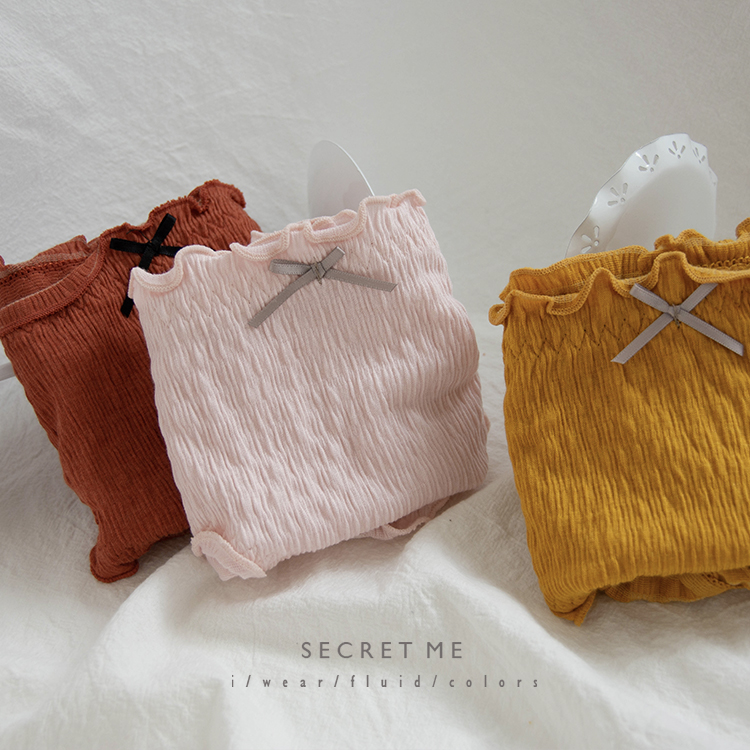 REME square Lenzing Modal women's underwear silver ion antibacterial crotch fold section high elastic comfortable girl briefs