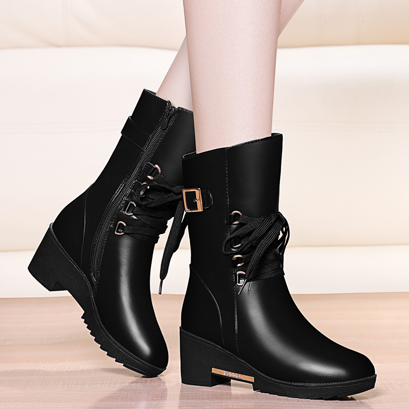 Bottes hiver pour femme en TPR  - Ref 3246303 Image 1