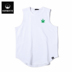 KERWATS mỡ tăng Dorsey vest nam xu hướng thương hiệu xu hướng cá tính in tay thể thao t-shirt chất béo mỡ chàng chiếc váy 