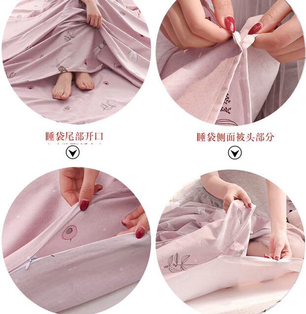 Túi ngủ bẩn chăn bông chăn người lớn trong nhà đi du lịch khách sạn phải chuẩn bị ra tấm bông bẩn di động túi ngủ hàn quốc cho bé