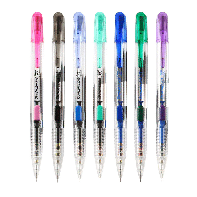 Full 4 Japanese Pentel PD - 105T side - press automatic pencil - active pencil