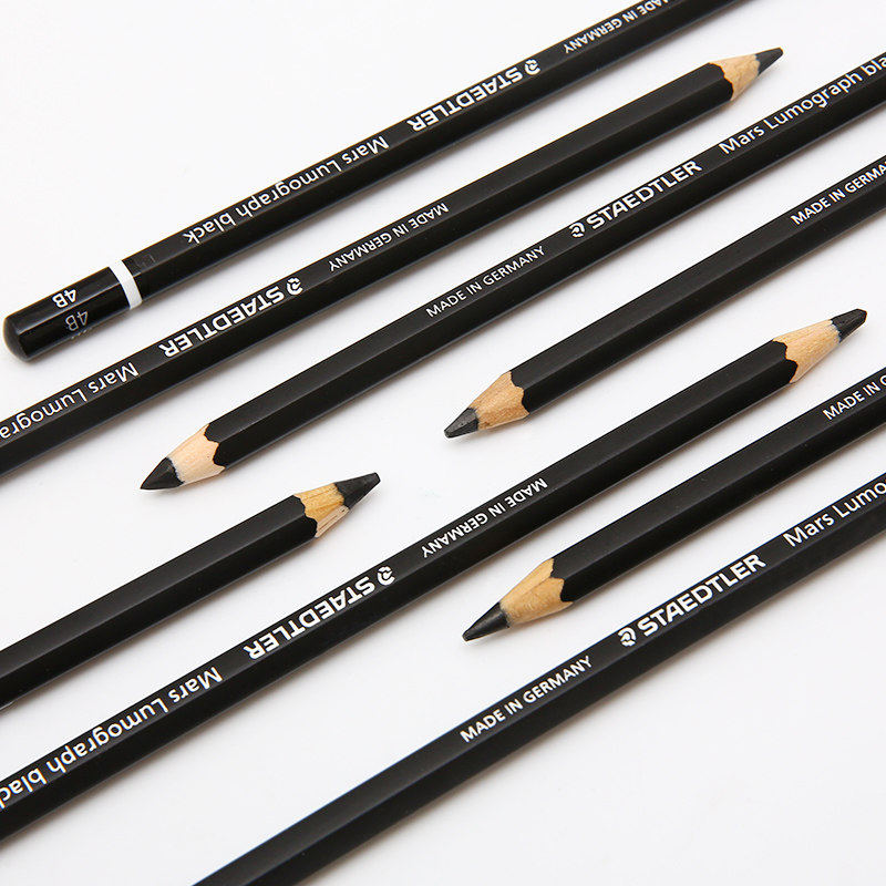 Full 6 German sched building 100B professional drawing sketching pencil sketch pencil 2B) 4B) 8B) 8B