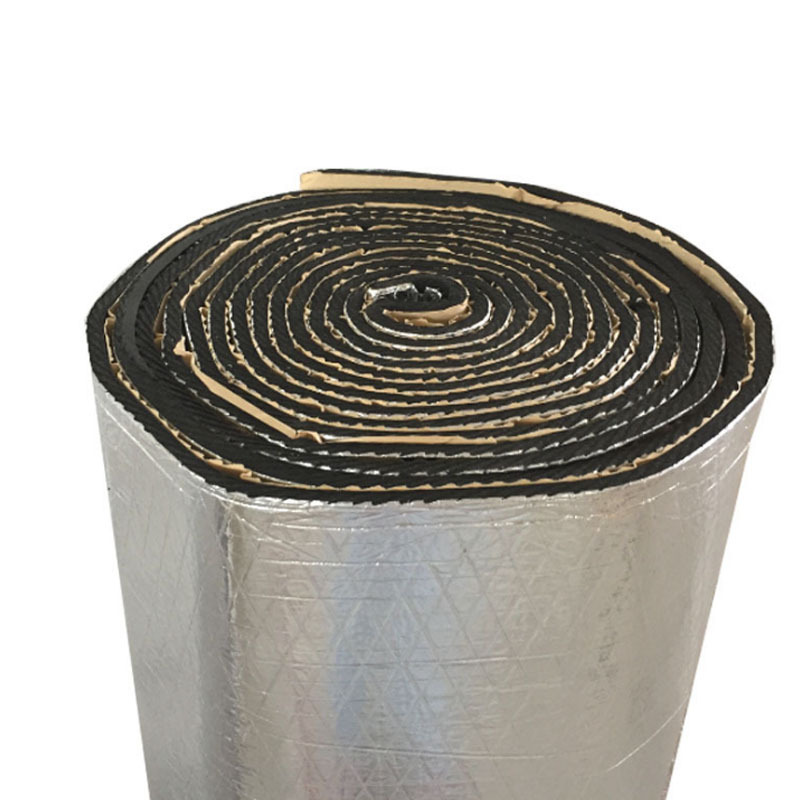 3mm 5mm 7mm 10mm Automotive sound insulation cotton insulation tape adhesive roof insulation cotton Aluminum foil cotton self-adhesive coil