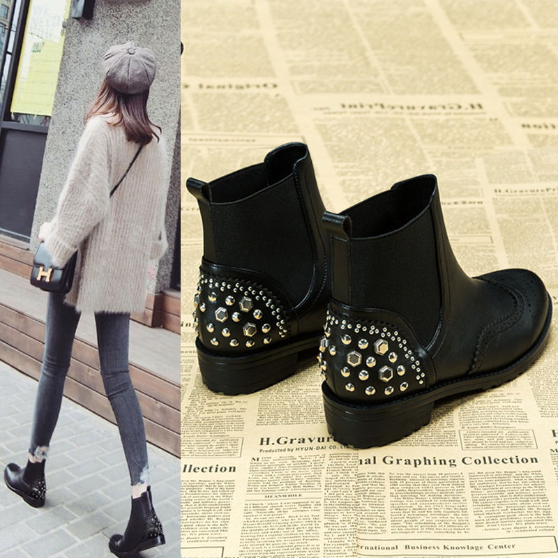 Bottes mi-saison femme en Caoutchouc - Ref 3251591 Image 4