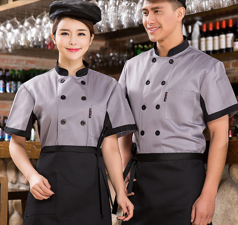 Veste chef cuisinier en coton - Ref 1907672 Image 13