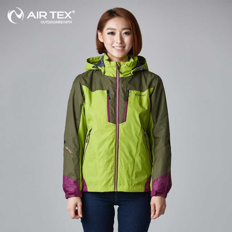 Art assault clothing women's three-in-one detachable plus velvet padded tide brand coat windproof autumn and winter mountaineering clothing national tide