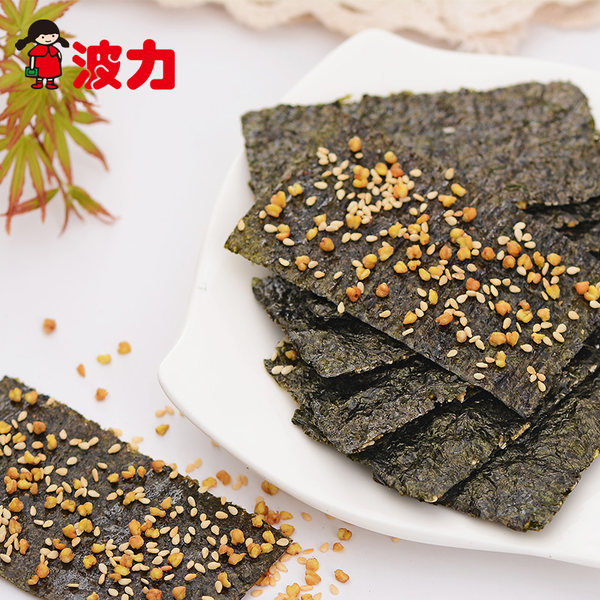 波力 海苔荞麦脆片 84g*2件 双重优惠折后￥46.8包邮