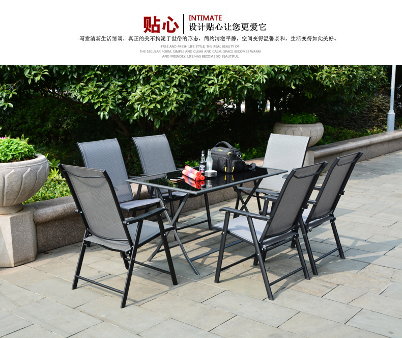 Bàn ghế sắt ngoài trời rèn bàn ghế ban công giải trí Bàn ghế nhỏ Bàn cà phê sân vườn Bàn ngoài trời và bàn ghế ô kết hợp bộ đồ nội thất - Bàn ghế ngoài trời / sân bộ bàn ghế ngoài trời giá rẻ