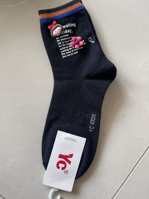 Special Offer Yc Accessories Socks for Women European Style Unique ins Mid-Calf Socks Colorful Letter Trendy Internet Celebrity Style Socks Special Offer Yc Accessories Socks for Women European Style Unique ins Mid-Calf Socks Colorful Letter Trendy Internet Celebrity Style Socks